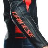 Dainese RACING 4 dámská sportovní kožená bunda černá/fluo-červená vel.44